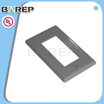 YGC-009 American waterproof fireproof plastic wall receptacle plate